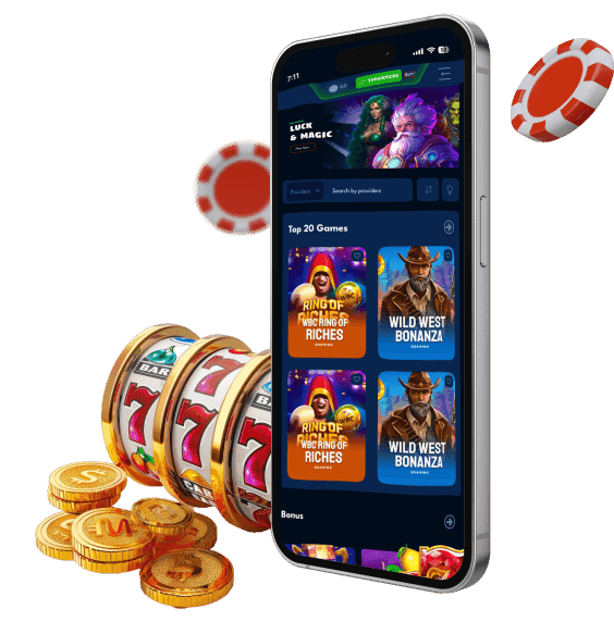 Dynamic montage of 7j777 slot machines and exciting gameplay